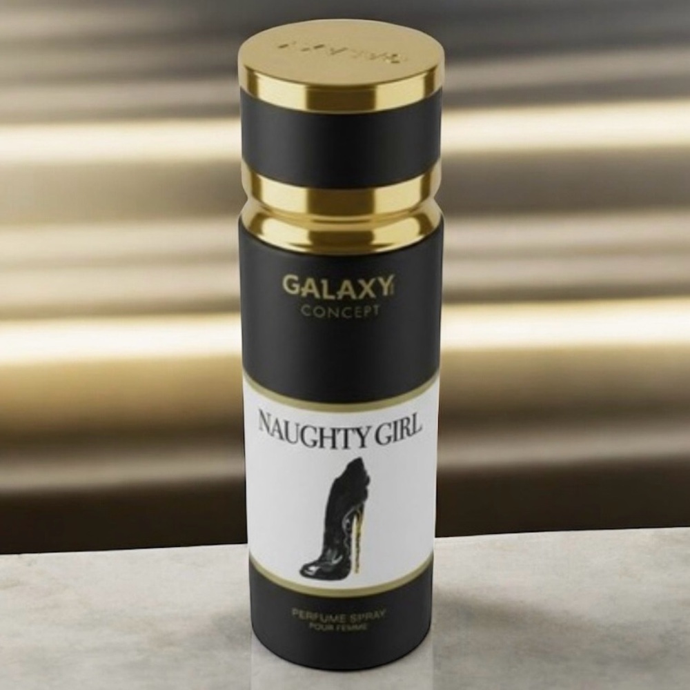 Body Spray Galaxy Concept Naughty Girl Perfumed Spray 200ml/6.67oz NEW